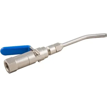 Kompresor AIGNEP 302 - Ofukovací pistole 10 bar s clonou a SS trubkou 290 mm, IG 1/4, 533 Nl/min., ~89 dBA, 8 bar