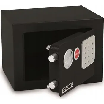 Trezor Elektronický trezor 23x17x17 cm KREATOR
