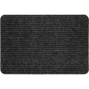 Rohožka TEXTILNÍ ROHOŽKA Morris 60x40cm ČERNÁ