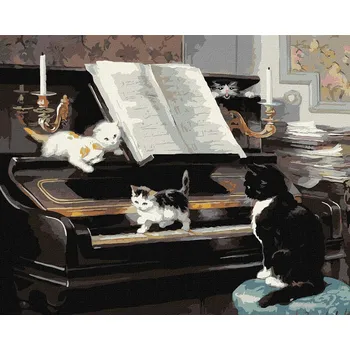 Obraz Obraz Malování podle čísel 40x50 IDEYKA NA RÁMU