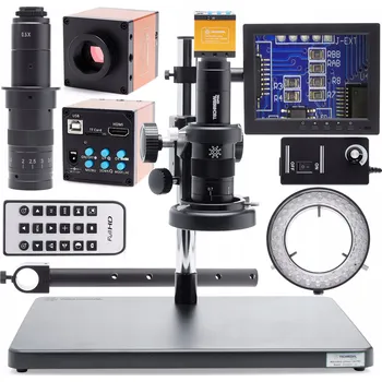 Mikroskop Digitální mikroskop Techrebal Tools 10A614-ZESTAW-2920-5249D 45x zvětšení