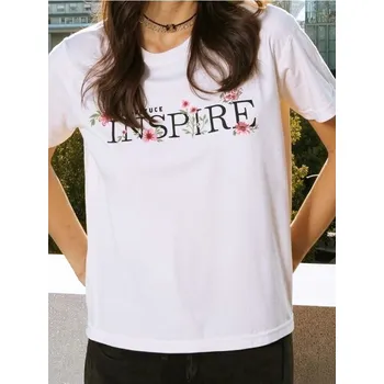 Sinsay - Tričko s&nbsp;vyšívaným nápisem - bílá - 8804J-00X - 8804J-00X-S