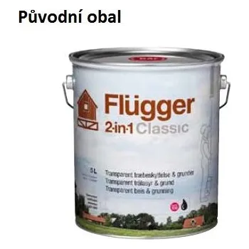 Mořidlo Flügger Wood Tex Classic 2v1-lazurovací lak-odstín U-411 Natur Po datu min. trvanlivosti