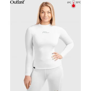 Redline Termoaktivní dámské triko s dlouhým rukávem VENUS 2.0 Outlast bílé XS stříbrné