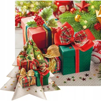 Obraz Papírový ubrousek čtvercový 33 cm x 33 cm