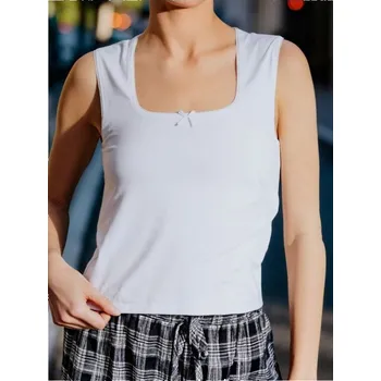 Dámské tričko Sinsay - Tričko s krátkým rukávem - bílá - 359EV-00X - 359EV-00X-S