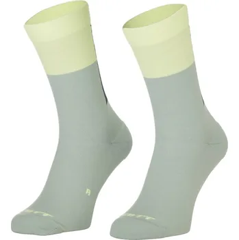 Pánské ponožky SCOTT Běžecké ponožky Block Stripe Crew léto Šedá 42-44 Unisex, Pánské