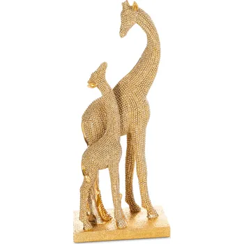 Váza DEKORAČNÍ FIGURKA ELDO 11X7X27 CM ZLATÁ