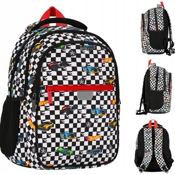 Školní batoh Školní batoh Hot Wheels Starpak s jednou přihrádkou bílý 23 l