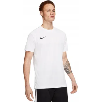 Pánské tričko Pánské Tričko Nike Park VII Dri-FIT, bílé, velikost M, polyester