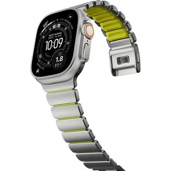 Náramek Náramek Nomad pro Apple Watch 24mm stříbrný