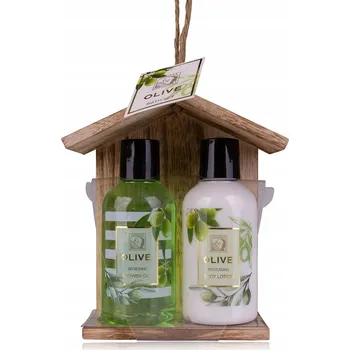 Kosmetická sada Dárková Sada ACCENTRA pro ženy Sprchový Set OLIVE