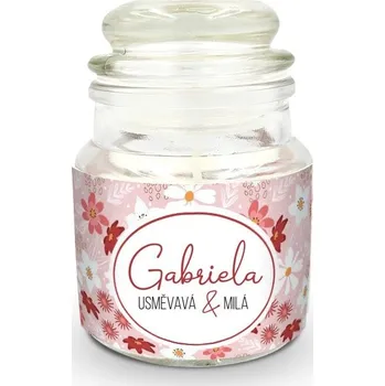 Svíčka Nekupto Jmenná svíčka - GABRIELA f070015
