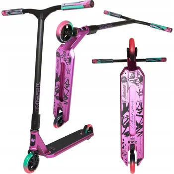 Koloběžka Freestyle Koloběžka NKD RIZZ Stunt Scooter Fialová 81 cm