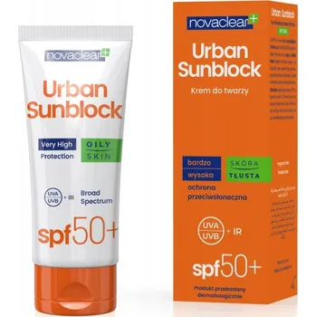 Přípravek na opalování Opalovací krém Novaclear Urban Sunblock 50 SPF 40 ml