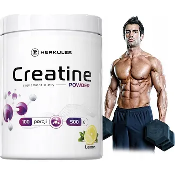 Kreatin Kreatin v prášku s citronovou příchutí Herkules 500 g