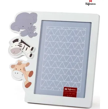 Rám na obraz Dřevěný rámeček 13x18 Hofmann 332 SLON, ŽIRAFA, ZEBRA r030103
