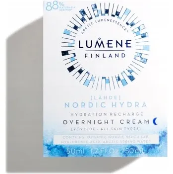 Pleťový krém Hydratační krém na obličej Lumene Nordic Hydra Lahde Hydration na noc 50 ml