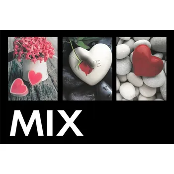 Fotoalbum Fotoalbum 15x21/36 P2-6836 Fandy HEART MIX / cena 1ks a240058