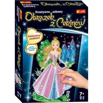 Obraz Obrázek s flitry. Princezna