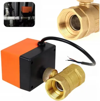 Ventil KULOVÝ ELEKTROMAGNETICKÝ VENTIL S POHONEM DN25 - 2 CESTNÝ G1 PALCE 220V