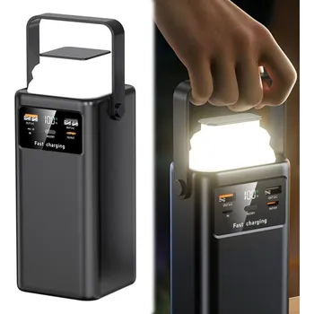 Powerbanka Powerbanka 50000 mAh, rychlonabíječka USB C 66 W, pro telefon