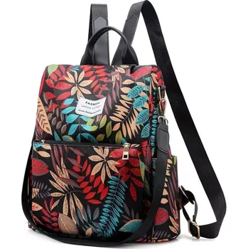 Městský batoh Crossbody batůžek s popruhem Keid Color Listy