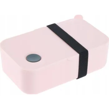 Úložný box Svačinkový box Luna - 0,9 l, růžový