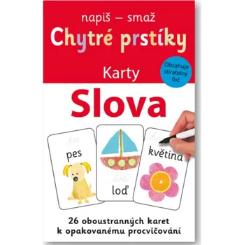 Pexeso Karty Chytré prstíky - Slova