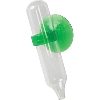 Pro ptáka Napáječka pro hlod. sklo kapátko s přísavkou 10cm