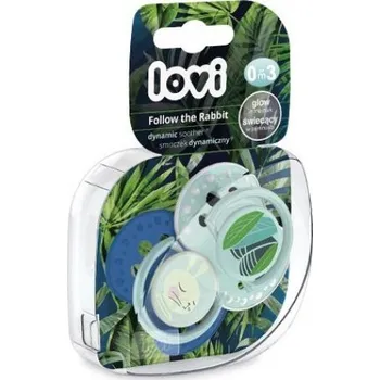 dudlíky Lovi dudlíky FOLLOW THE RABBIT chlapecké, 3 - 6m