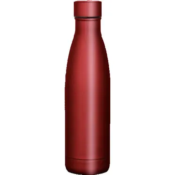 Termohrnek BUFFON. 500 ml termoska z nerezové oceli - Červená