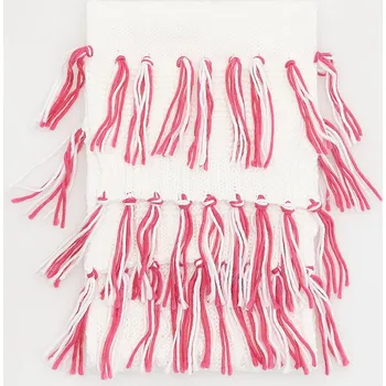 Čepice Reserved - Šál s&nbsp;třásněmi - krémová - 523CB-01X - 523CB-01X-ONE