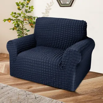 Napínací potah BestBerg Bielastický potah na křeslo 66-96 cm