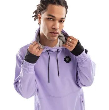 Pánská softshellová bunda SIROKO Pánská lifestylová bunda W1 Snowy LF Levandulová 2XL MODRÁ