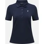 POLOKOŠILE PEAK PERFORMANCE W CLASSIC COTTON POLO SALUTE BLUE/SALUTE BLUE/