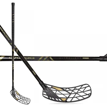 Florbalová hůl Oxdog Ultralight HES 27 BK Round MBC2 vel. 103cm (=114cm) pravá kulatá(pravá ruka dole)