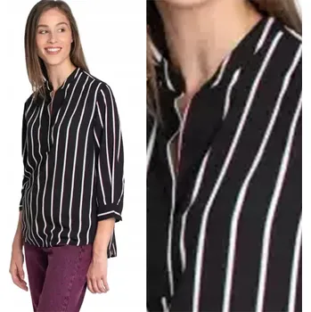 Dámská košile LEE DÁMSKÁ HALENKA KOŠILE PROUŽKOVANÁ S