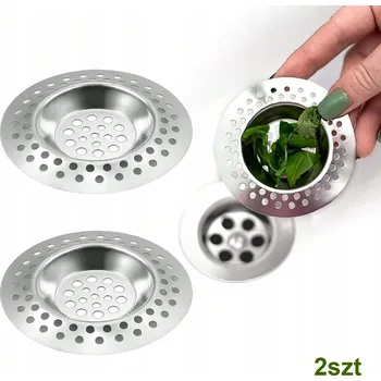 Vrták Sítko do dřezu kovové 75 mm stříbrné