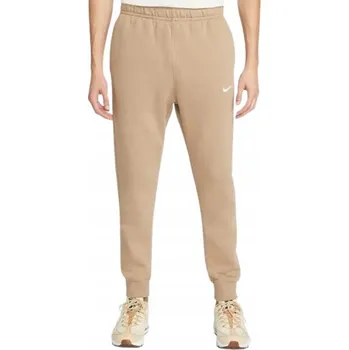 Nike pánské tepláky ZÚŽENÉ TEPLÁKY béžové velikost M
