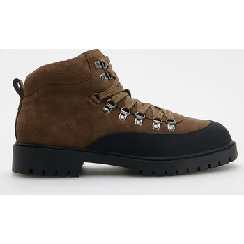 Pánské tenisky Reserved - Kožené trekingové boty - hnědá - 833BV-88X - 833BV-88X-42-2