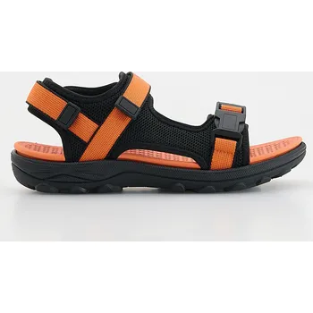 Reserved - Barevné sandály se zapínáním na suchý zip - černý - 054EF-99X - 054EF-99X-37