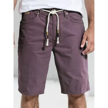 Pánské kraťasy Sinsay - Džínové kraťasy - fialová - 7962Y-94X - 7962Y-94X-28