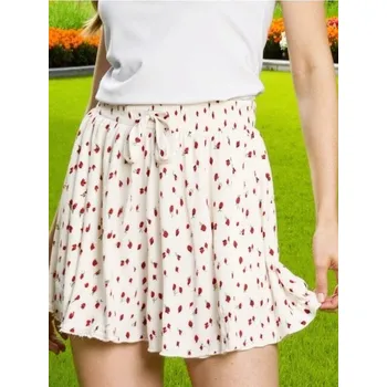 Sinsay - Volné květované kraťasy s kapsami - vícebarevná - 7752X-MLC - 7752X-MLC-XL