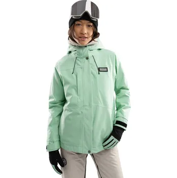 SIROKO Dámská snowboardová bunda W4-W Vostock 2XS ZELENÁ