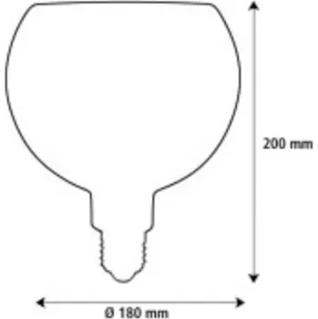 Lampička Segula LED Floating Bambus přírodní G180 E27 stmívatelné 5W 2 200 K stmívatelné příroda - Doprava zdarma