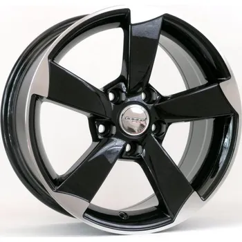 Alu kolo Alu kola Racing Line BK217, 19x8.5 5x112 ET30, černá + leštění
