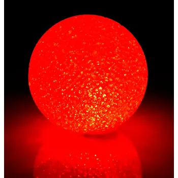 Vánoční dekorace Barevná svítící LED koule 8 cm na baterie Varianta: 8