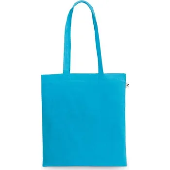 Nákupní taška MEXICO. Taška vyrobená ze recyklované bavlny (70 %) a polyesteru (30% rPET) (150 g/m²) - Světle Modrá