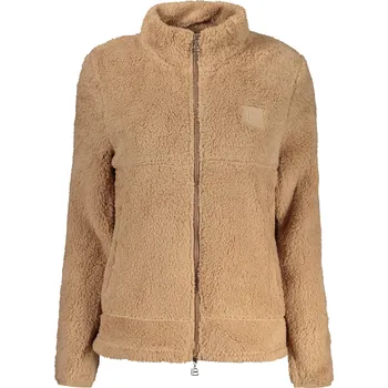 Dámská mikina Dámská fleecová mikina na zip Laura Biagiotti krémová 3507640